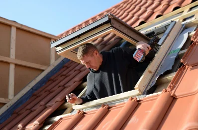 Pose de fenêtres de toit Velux à Leuze